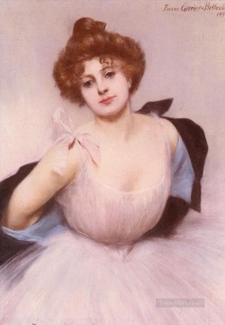  BELLE Arte - Retrato de una bailarina bailarina de ballet Carrier Belleuse Pierre